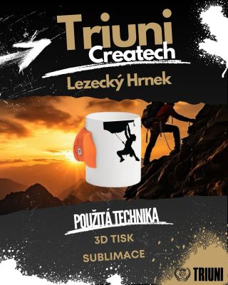 Když nestěhujeme, tak tvoříme! A z naší dílny právě vylezly nové lezecké hrnky – pro všechny, kdo milují skály i kafe...