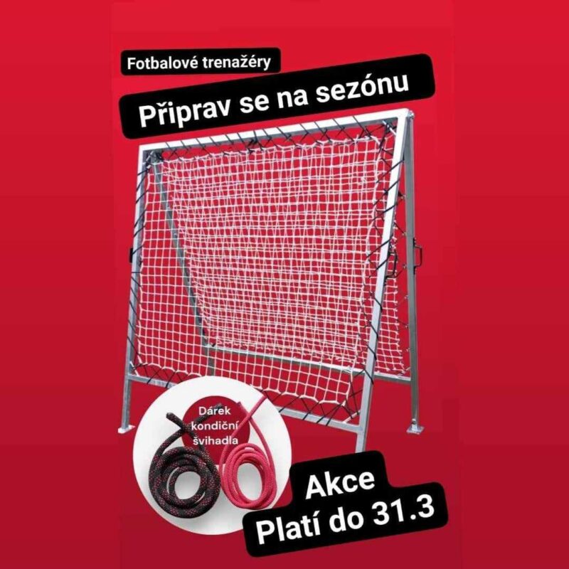 Fotbalový trenažér rebounder for soccer